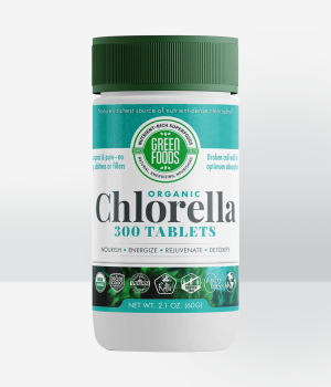 Organic Chlorella compresse 300 tab